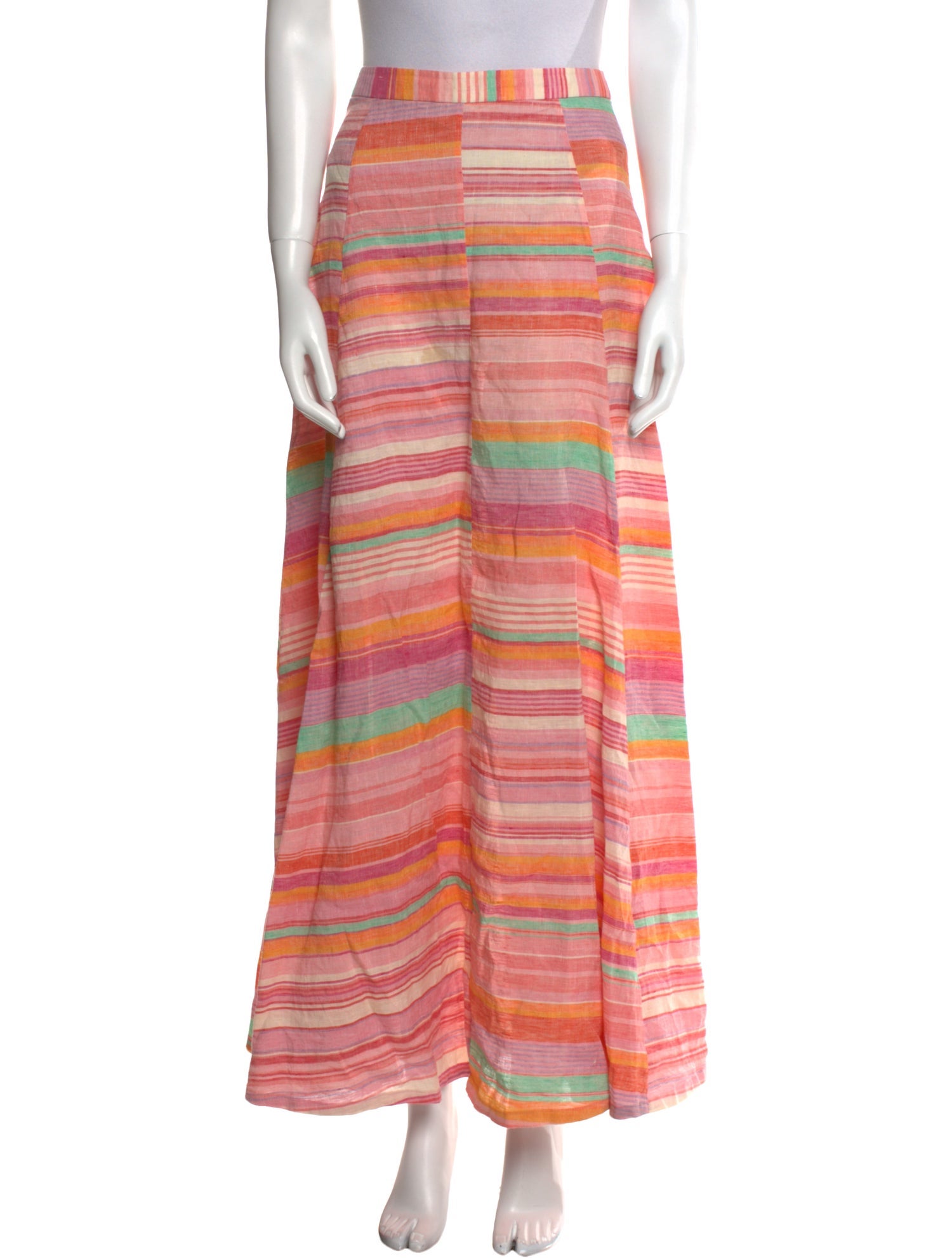 Emporio Sireneuse Linen Long Skirt