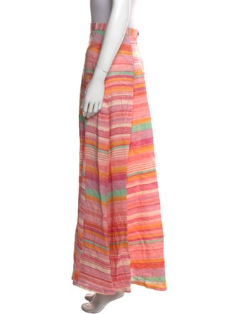 Emporio Sireneuse Linen Long Skirt