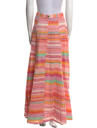 Emporio Sireneuse Linen Long Skirt