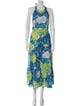 Emporio Sireneuse Printed Long Dress