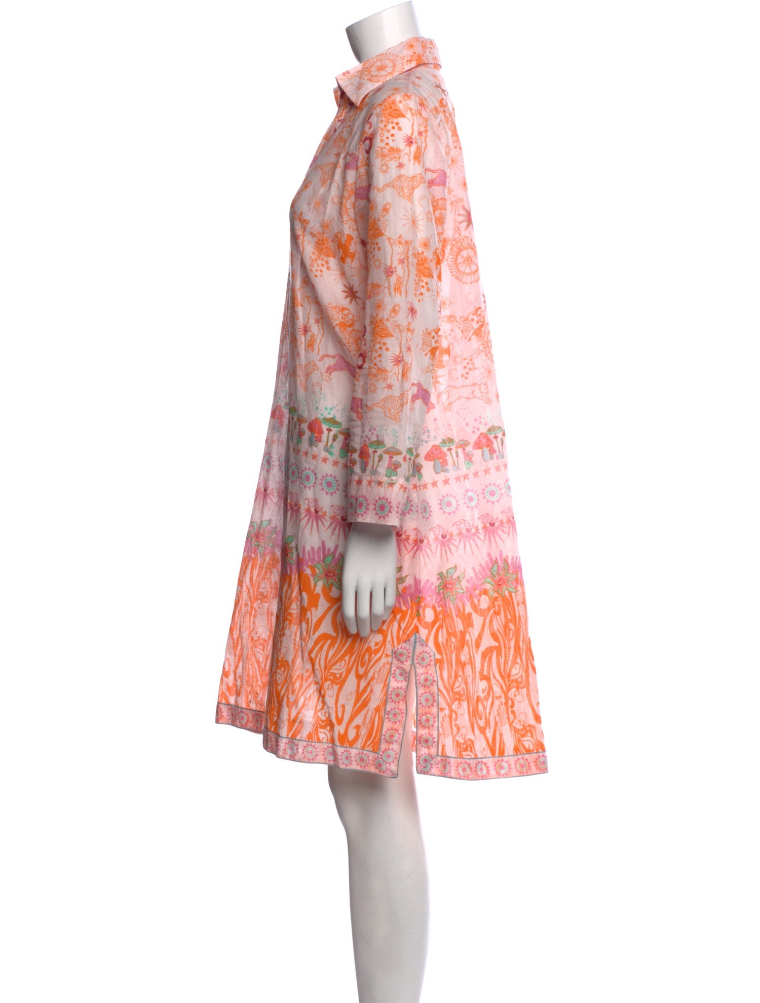 Emporio Sireneuse Printed Knee-Length Dress