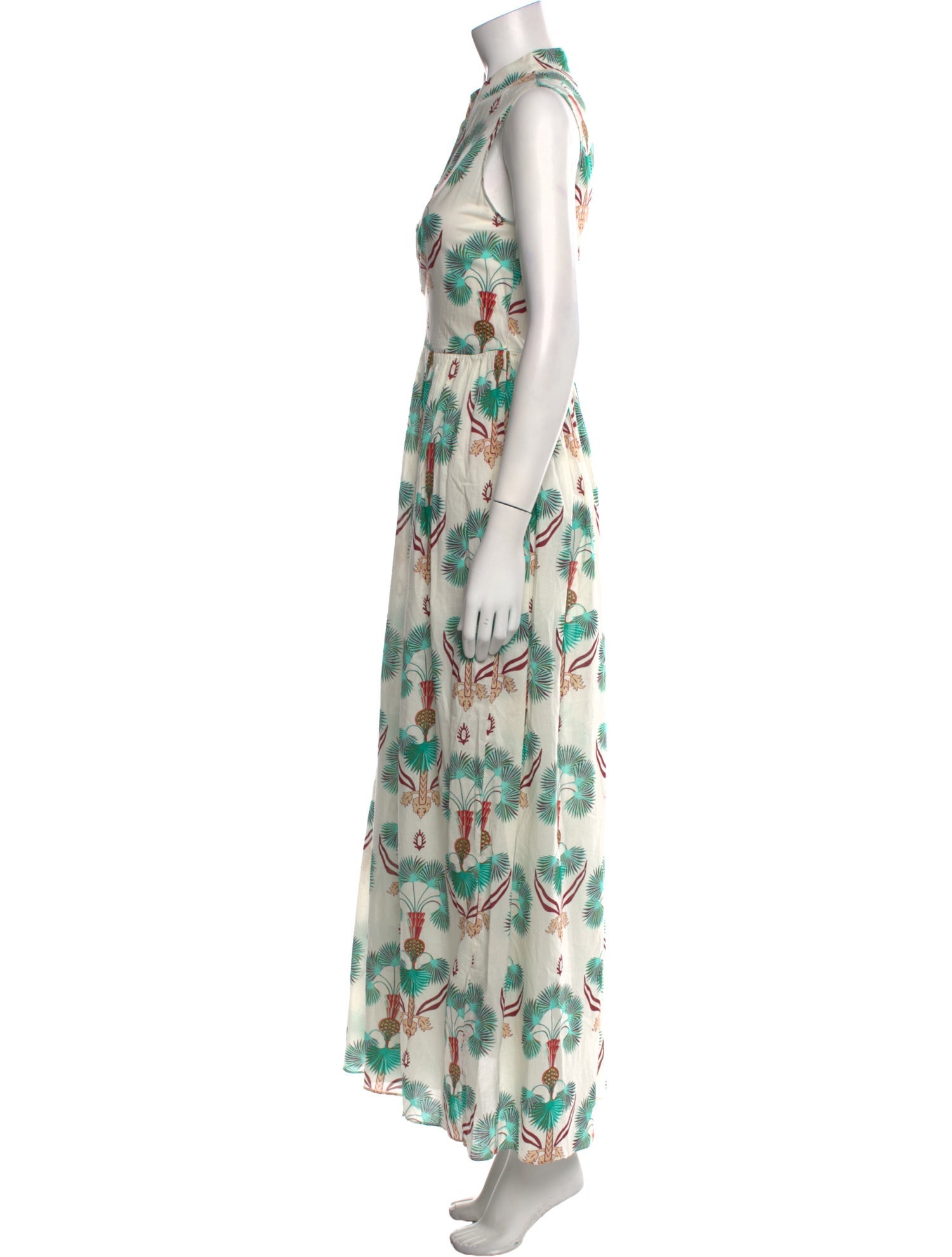 Emporio Sireneuse Floral Print Long Dress w/ Tags