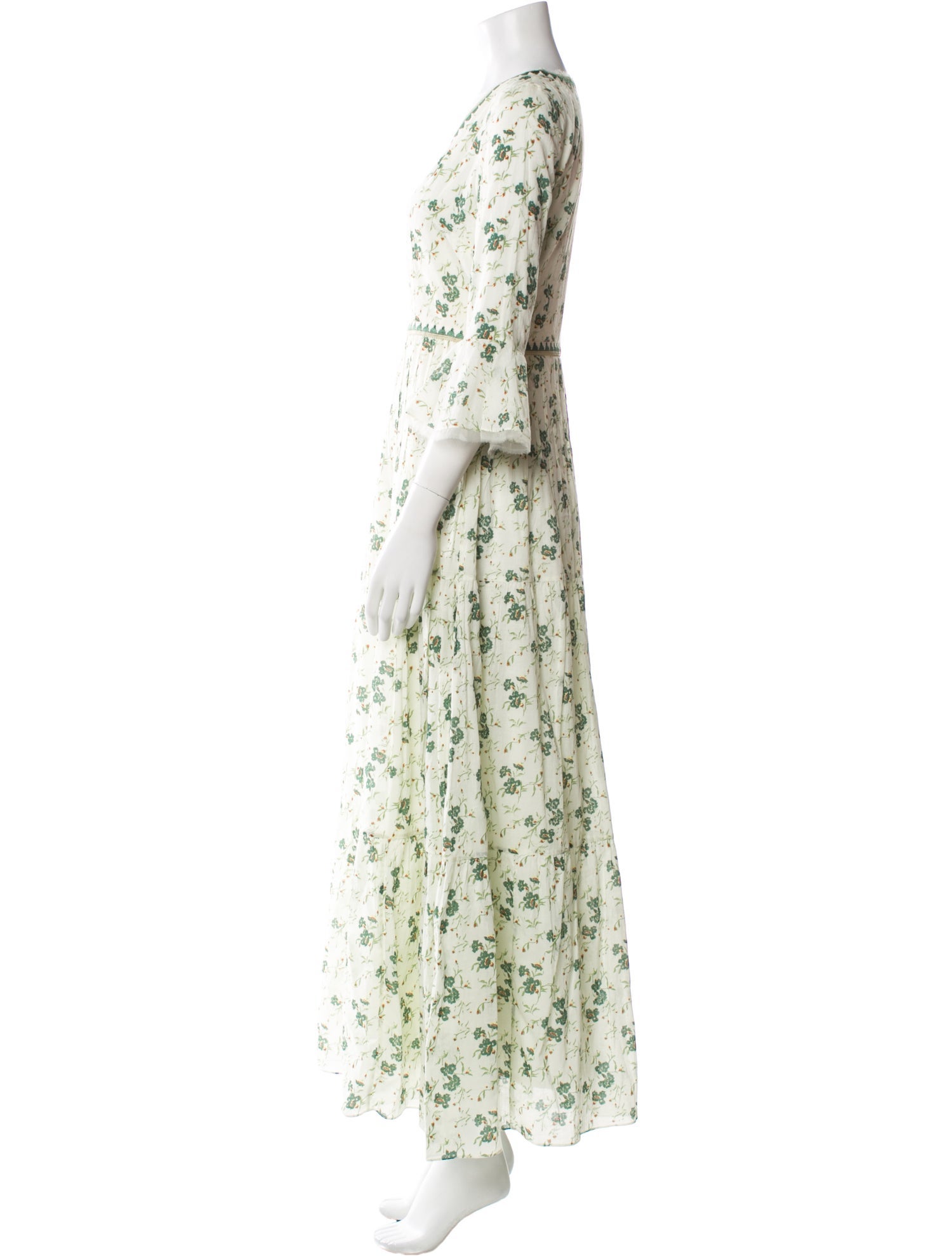 Emporio Sireneuse Floral Print Long Dress