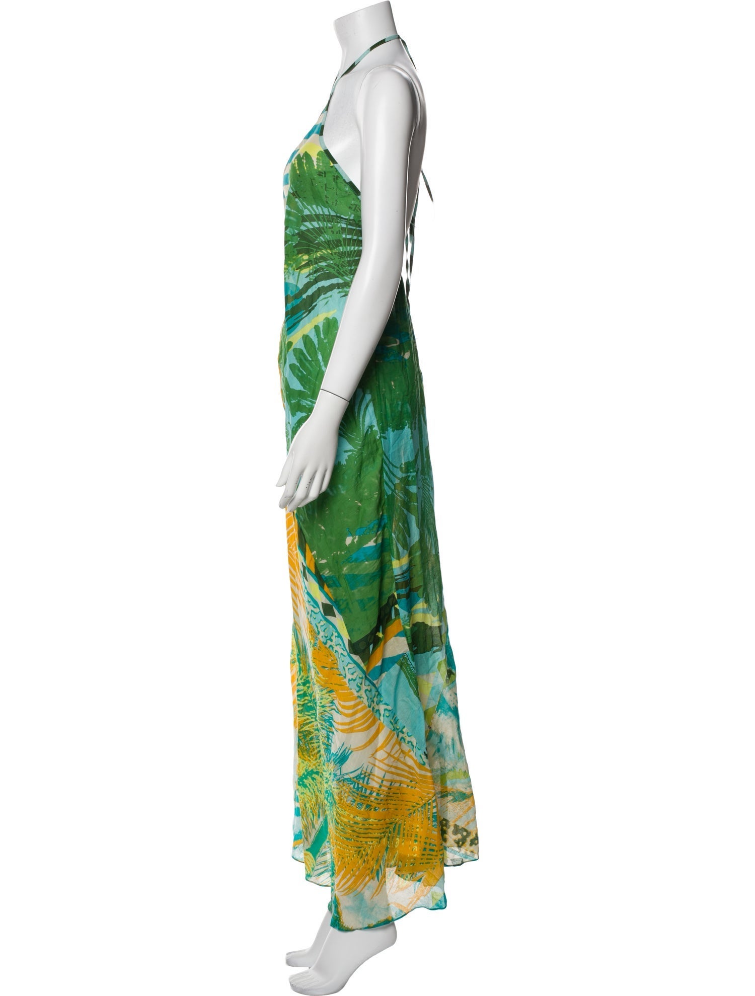 Emporio Sireneuse Printed Long Dress