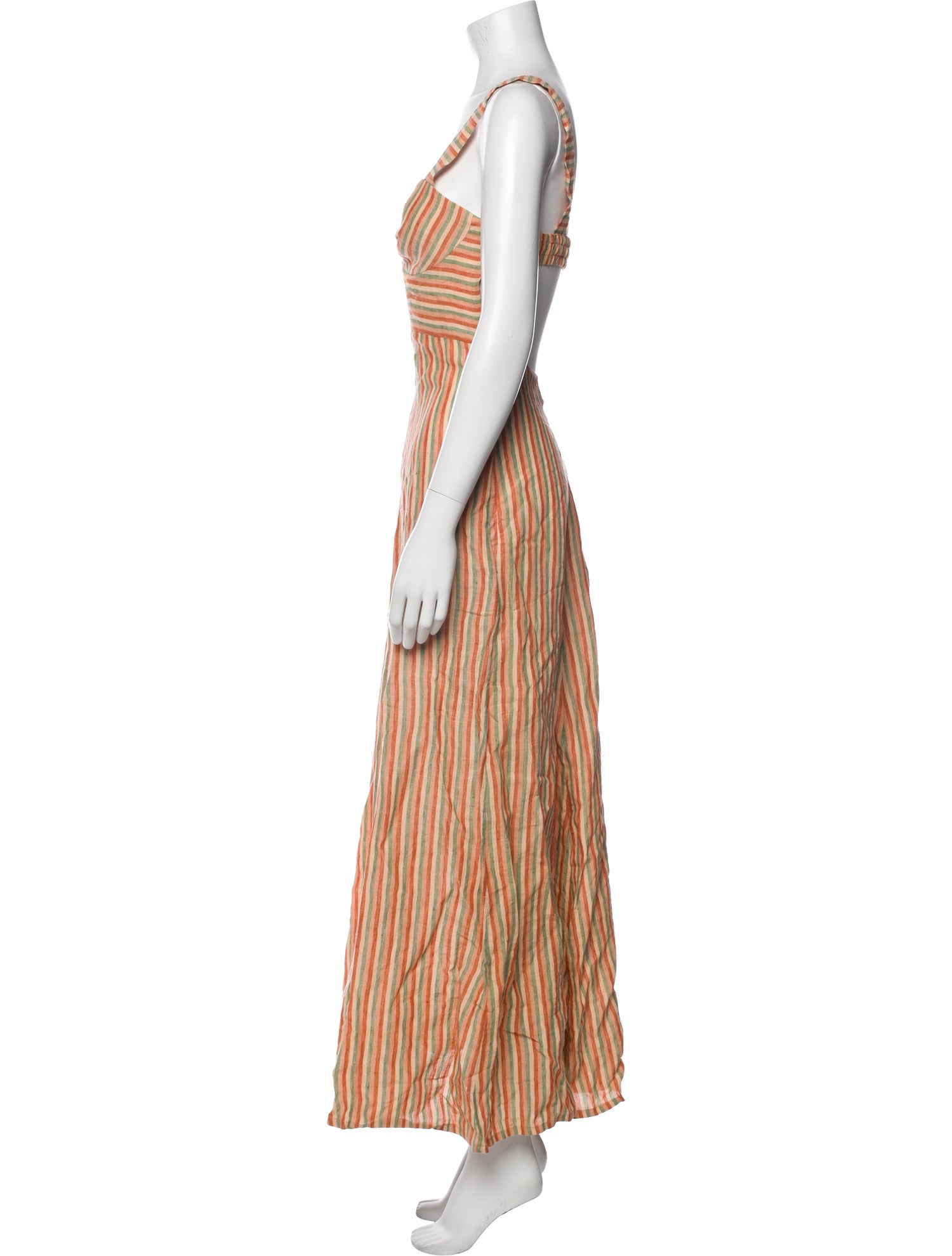 Emporio Sireneuse Linen Long Dress