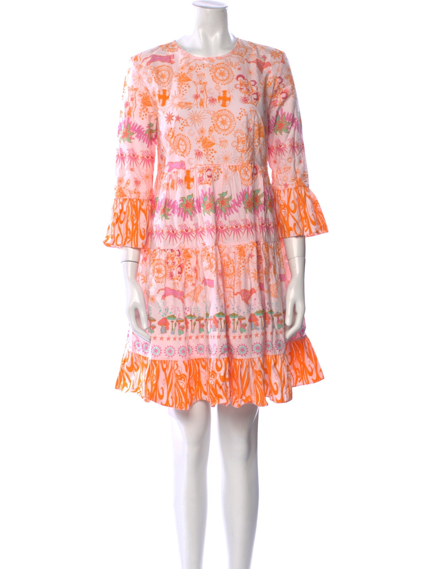 Emporio Sireneuse Printed Mini Dress