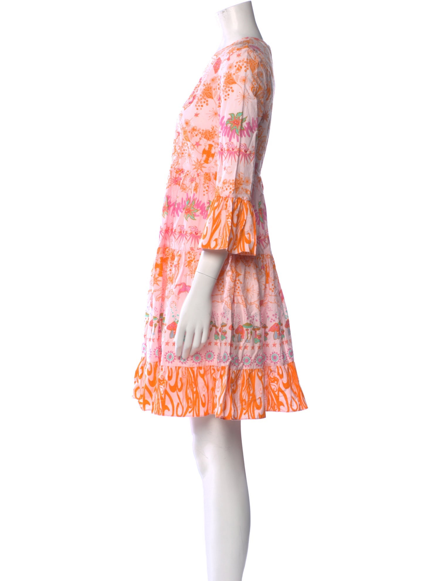 Emporio Sireneuse Printed Mini Dress