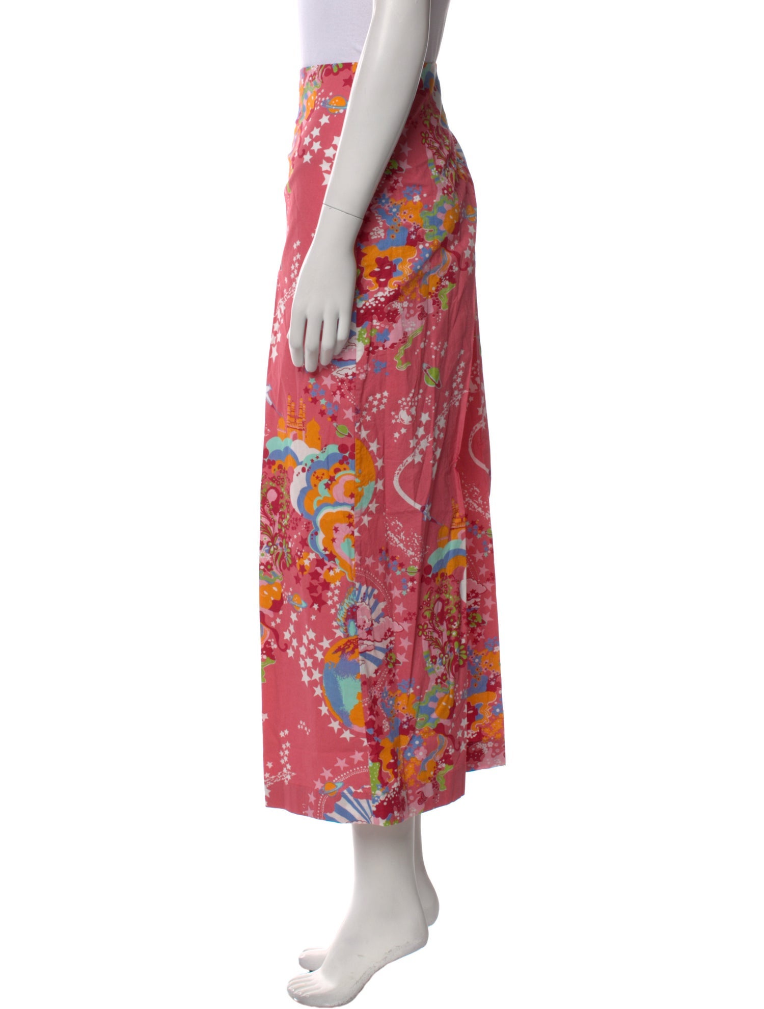 Emporio Sireneuse Printed Wide Leg Pants