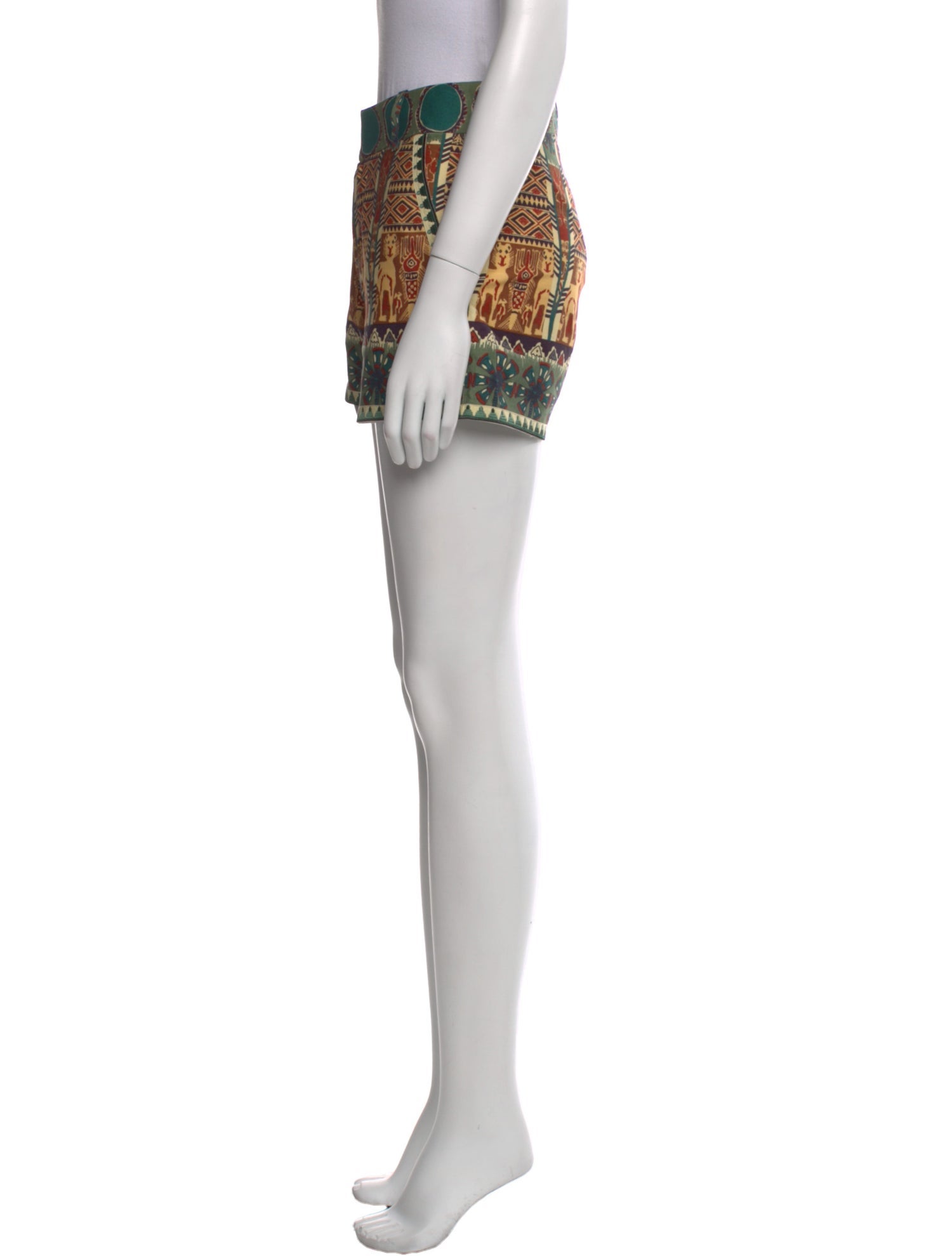 Emporio Sireneuse Printed Mini Shorts