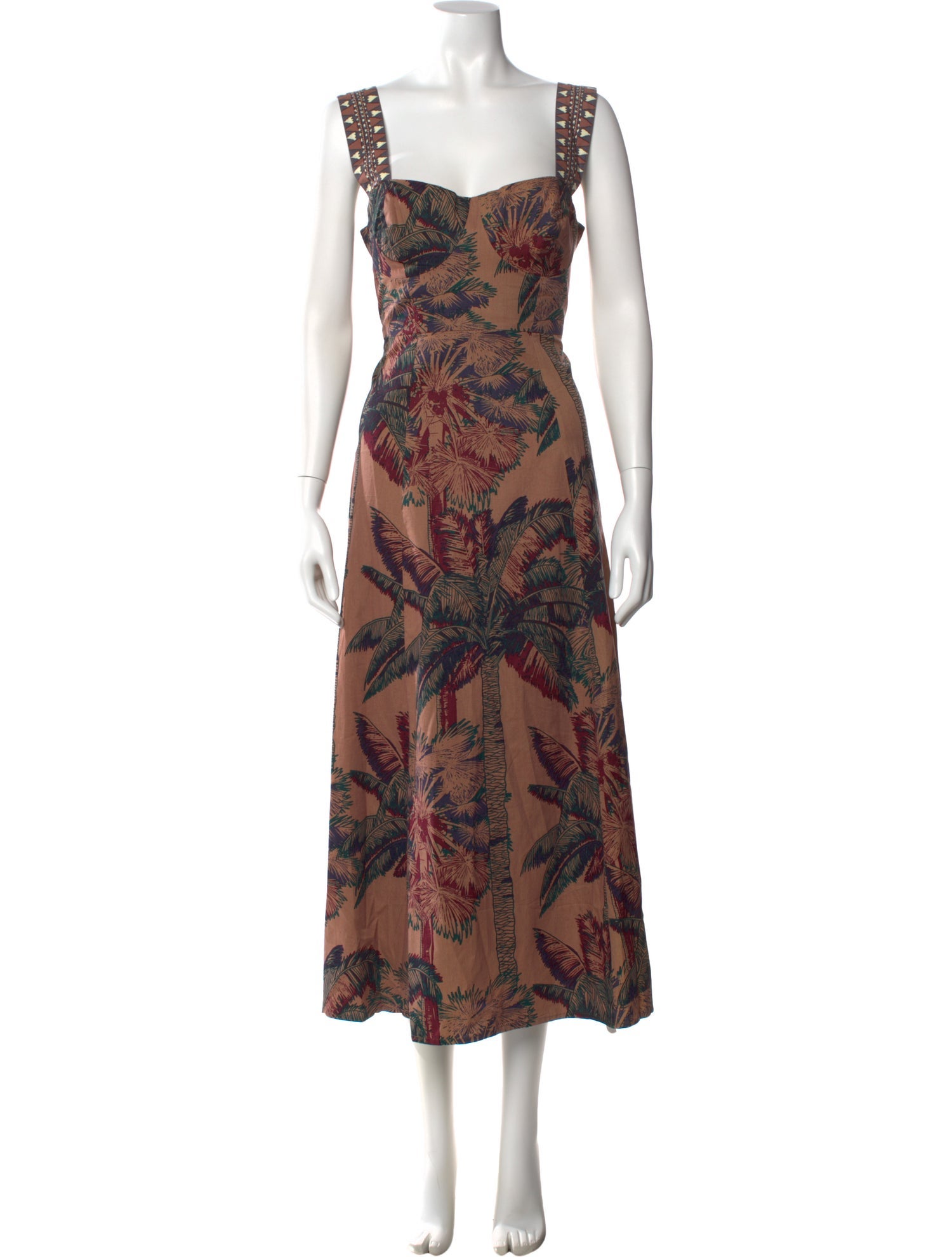 Emporio Sireneuse Floral Print Midi Length Dress