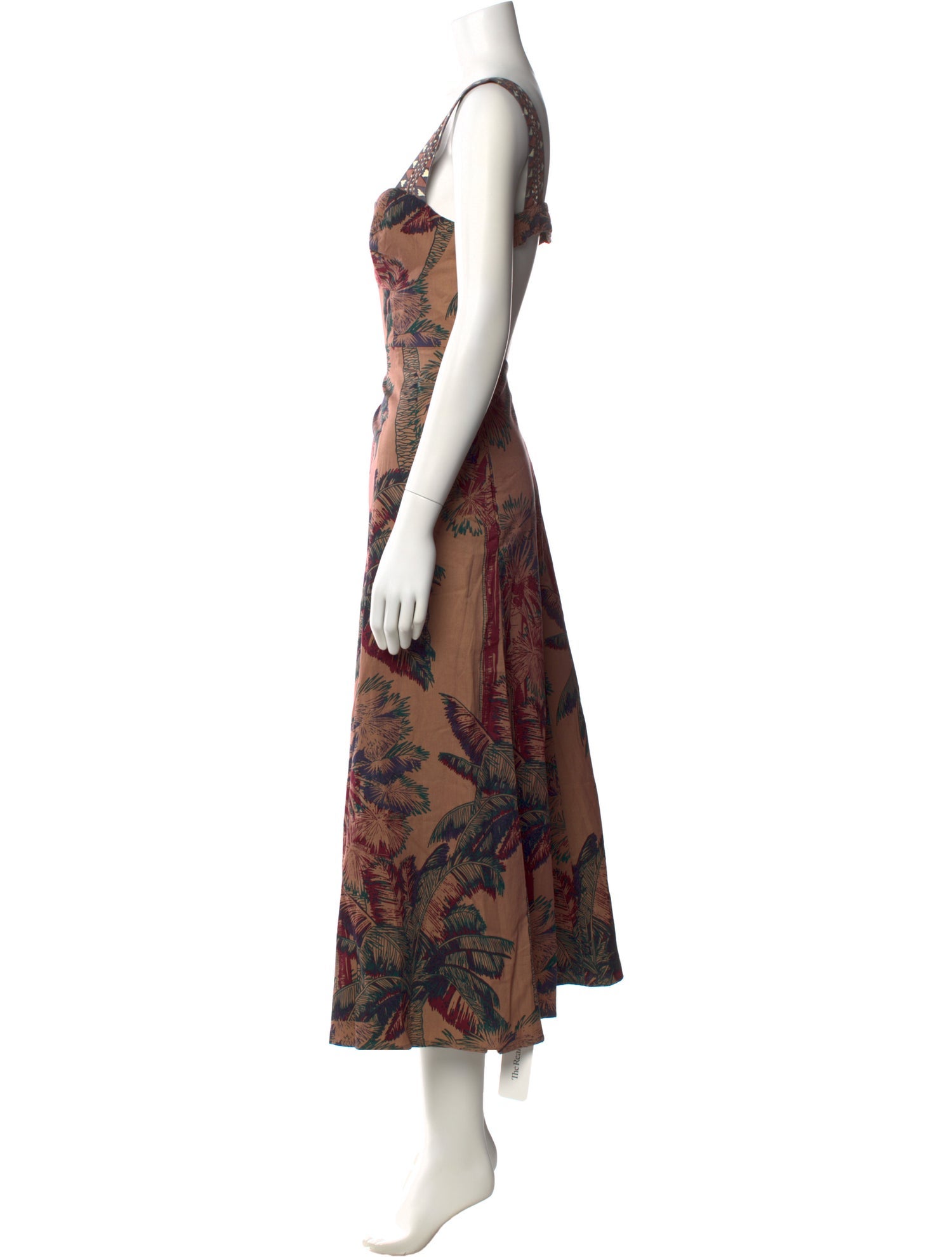 Emporio Sireneuse Floral Print Midi Length Dress