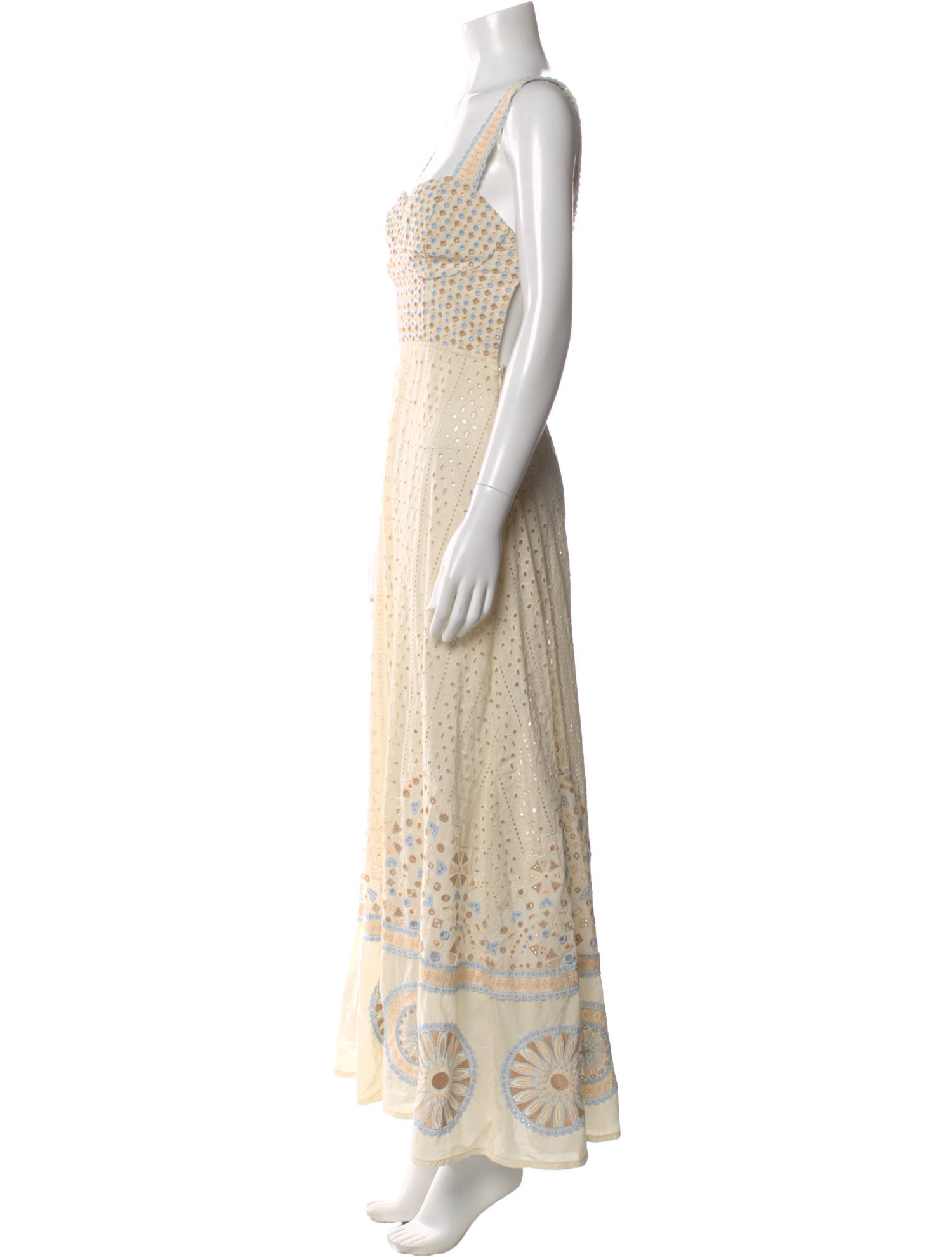 Emporio Sireneuse Printed Long Dress