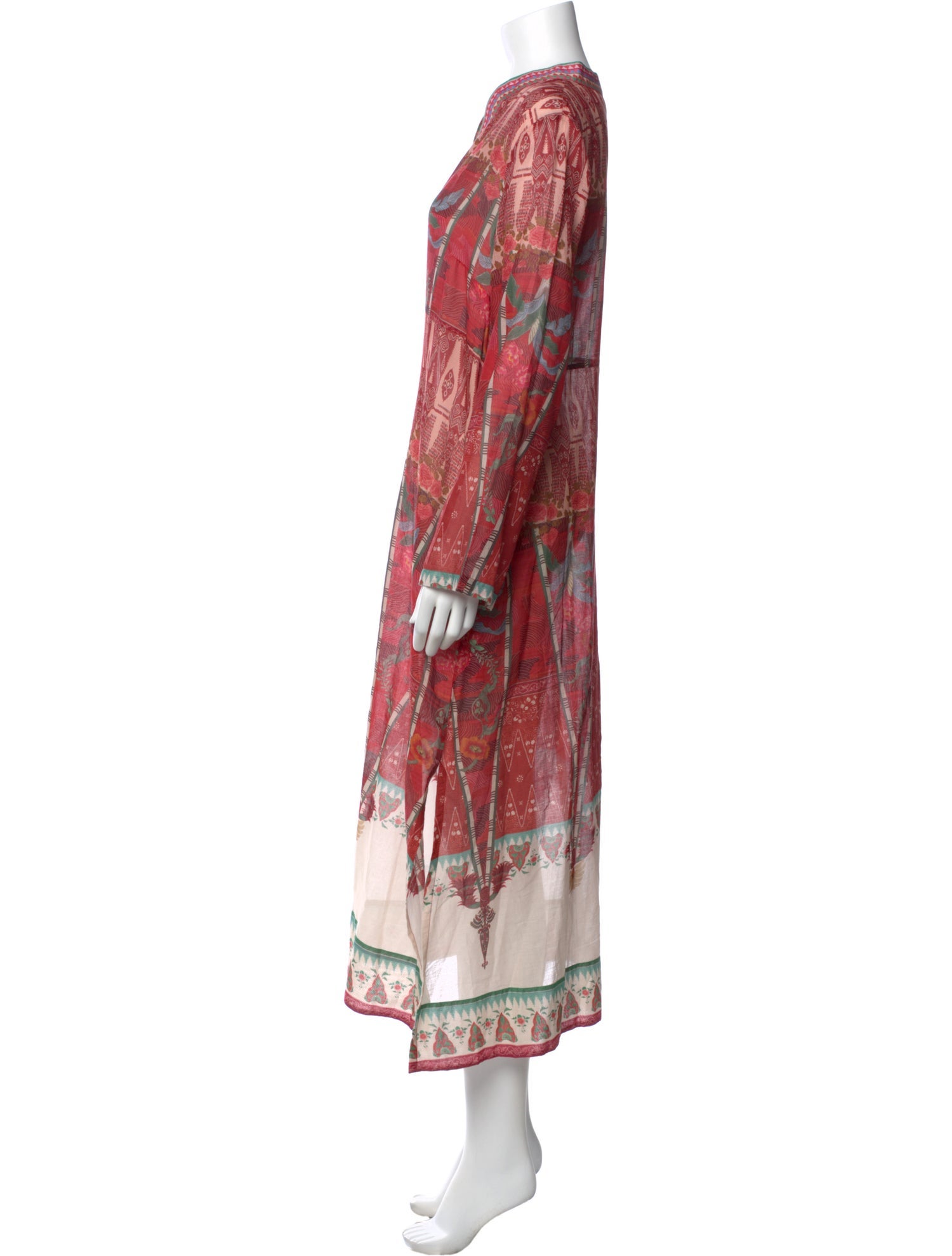 Emporio Sireneuse Printed Long Dress