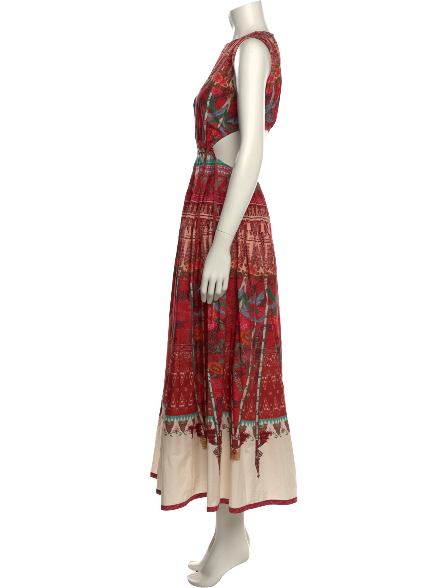 Emporio Sireneuse Printed Long Dress