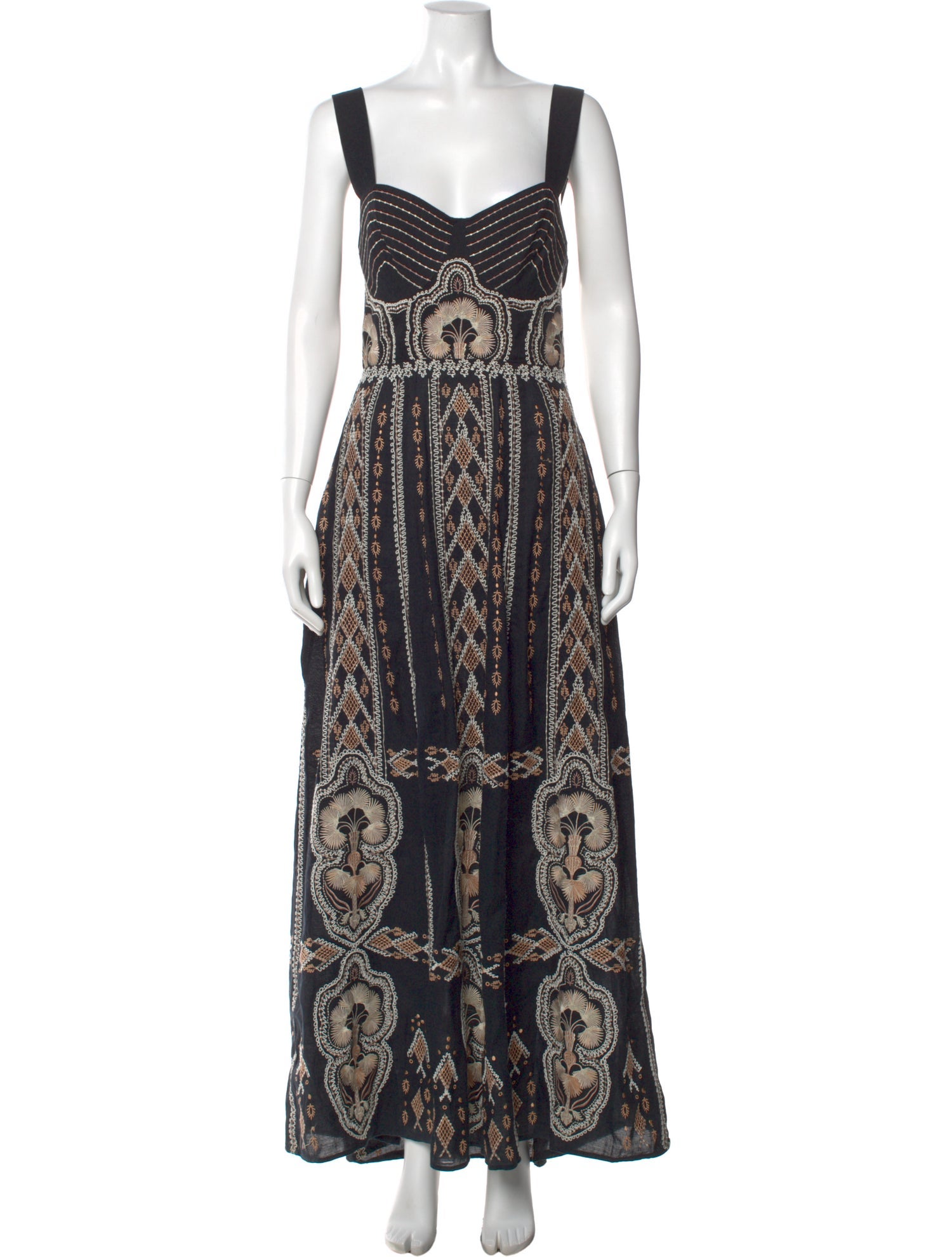 Emporio Sireneuse Linen Long Dress
