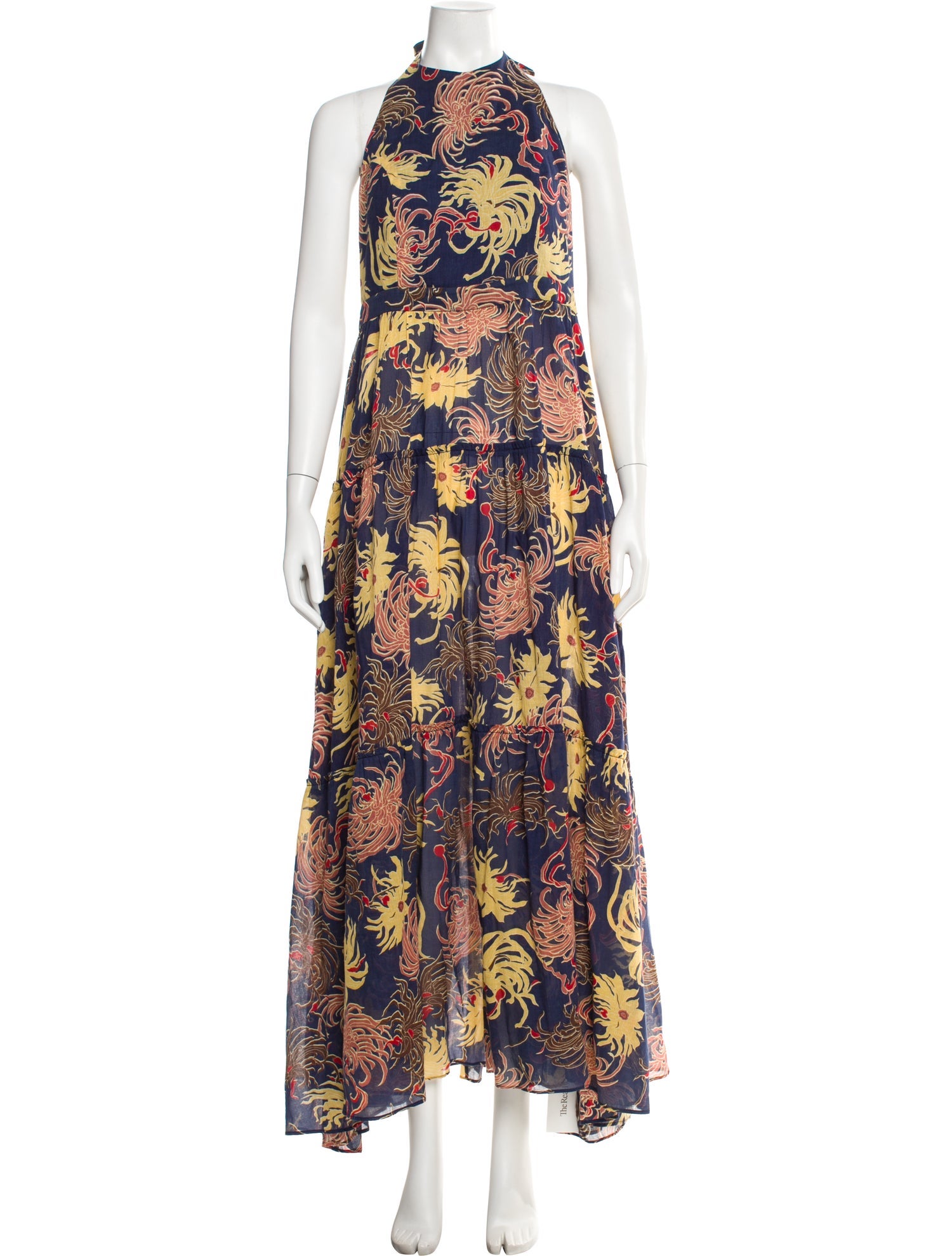 Emporio Sireneuse Floral Print Midi Length Dress