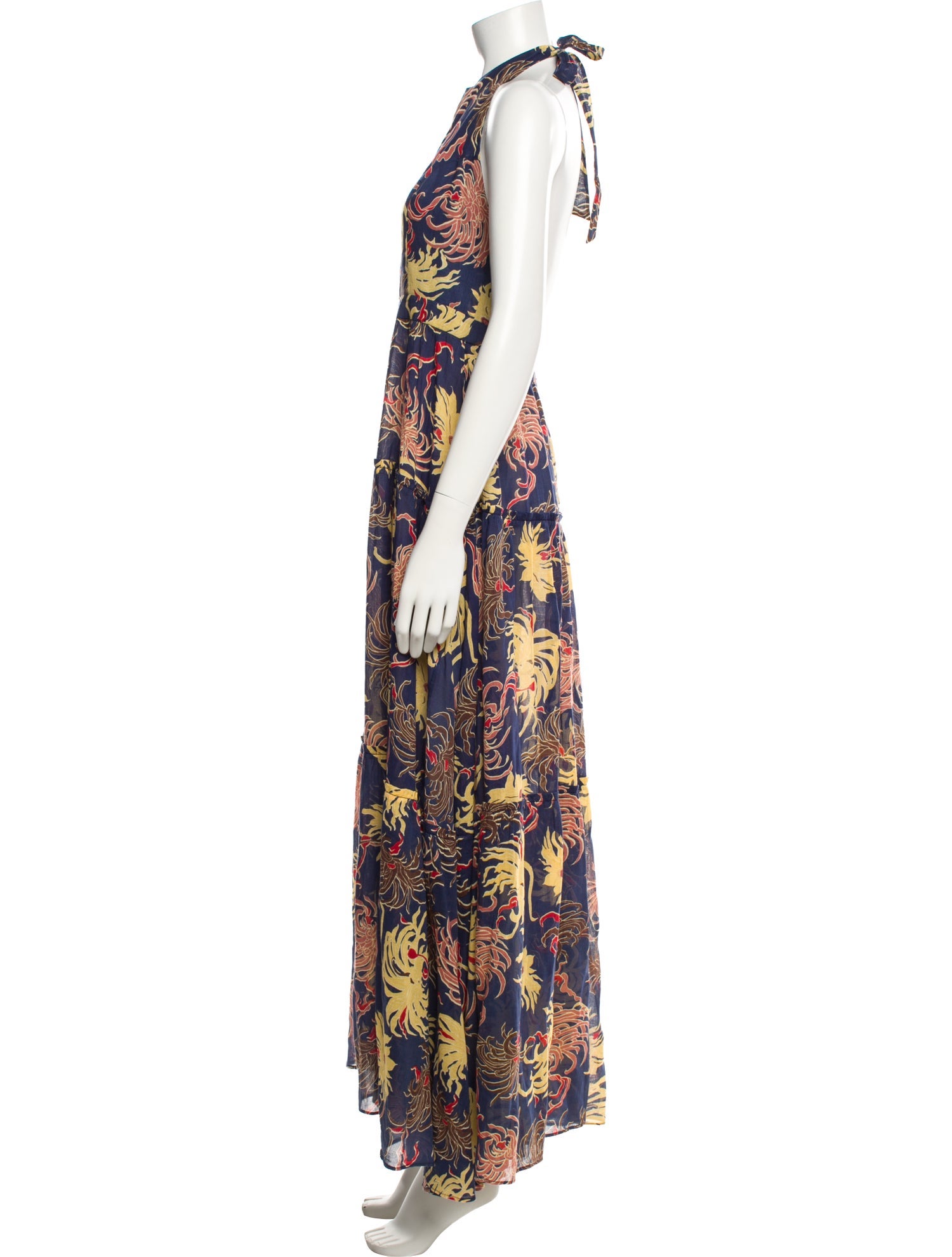 Emporio Sireneuse Floral Print Midi Length Dress