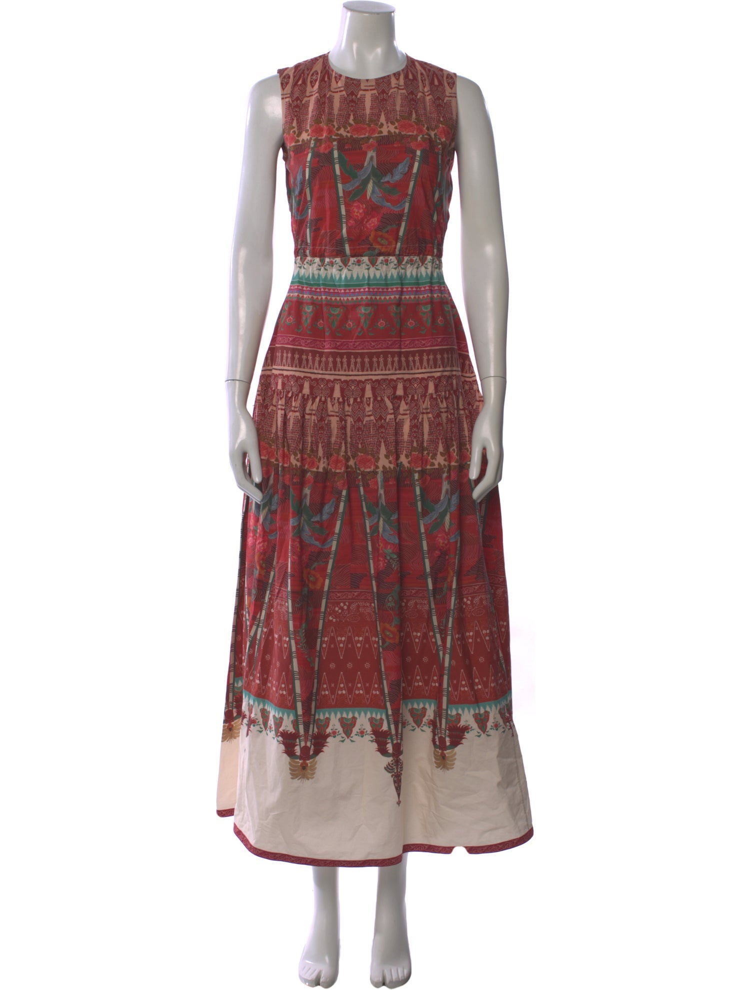Emporio Sireneuse Printed Long Dress