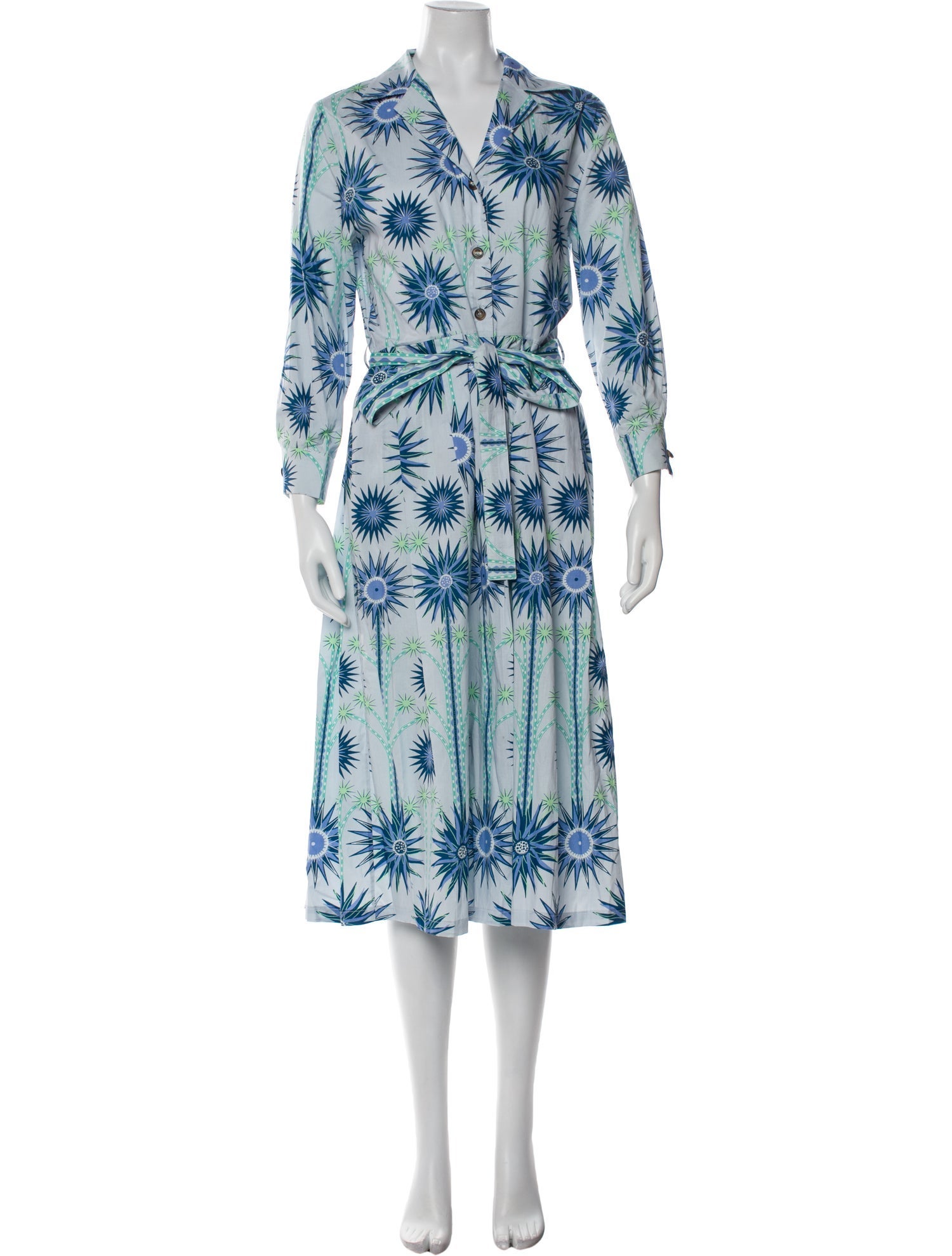 Emporio Sireneuse Floral Print Midi Length Dress