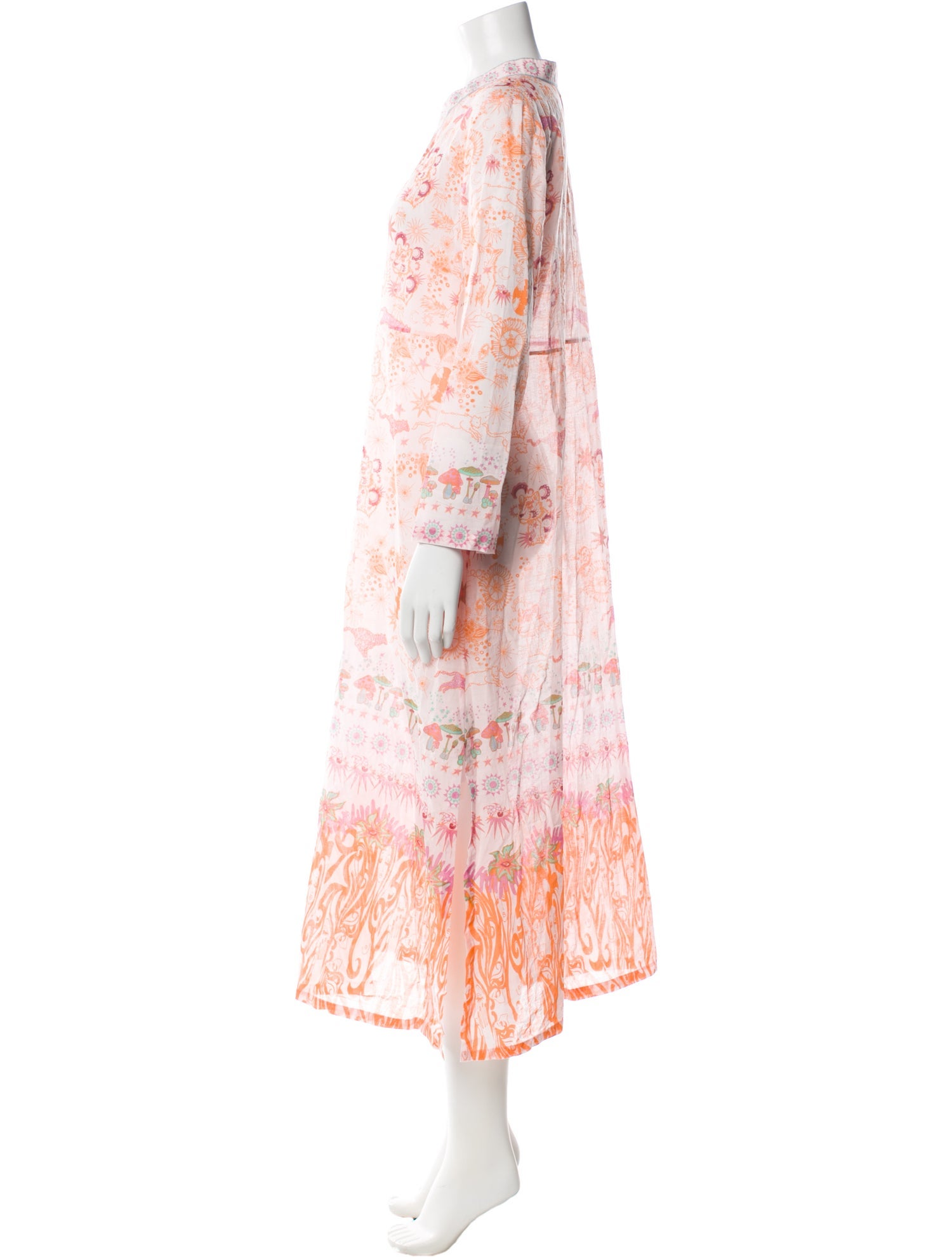 Emporio Sireneuse Printed Long Dress w/ Tags