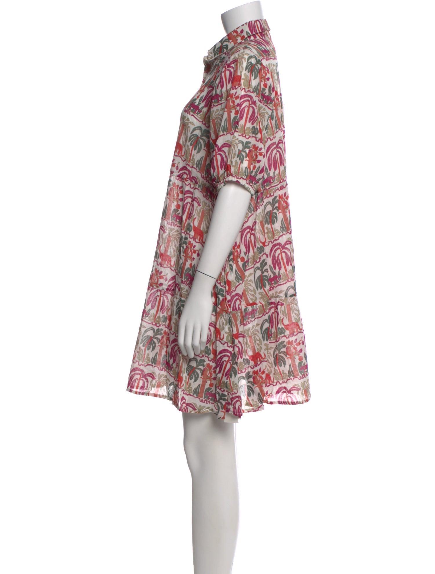 Emporio Sireneuse Linen Mini Dress