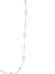 Emsaru 18K 1.00ctw Diamond & Moonstone Station Necklace