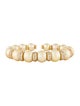Emsaru 18K Pearl & 1.84ctw Diamond Cuff Bracelet