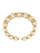 Emsaru 18K Pearl & 1.84ctw Diamond Cuff Bracelet