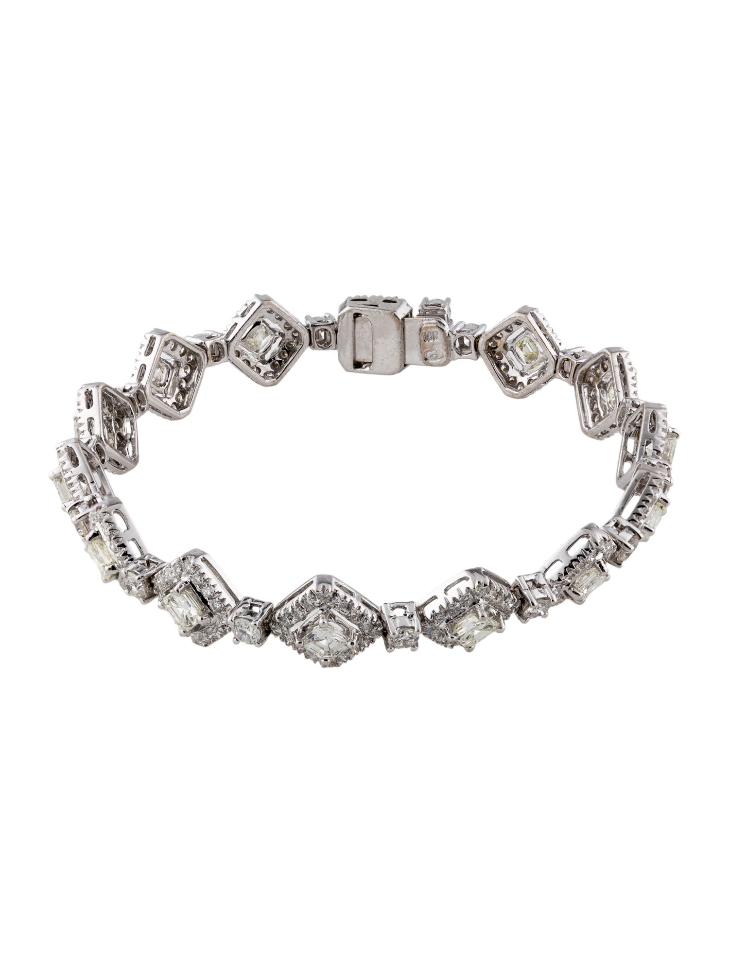 Emsaru 18K 6.43ctw Diamond Bracelet
