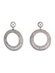 Emsaru 18K 5.91ctw Diamond Drop Earrings