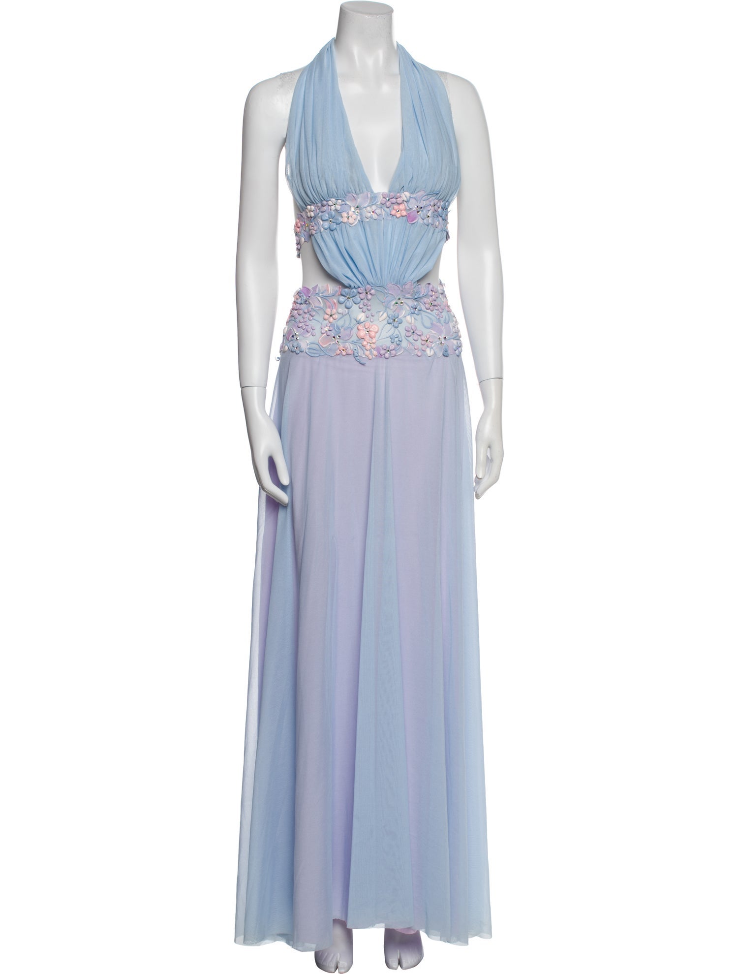 Ema Savahl Halterneck Long Dress