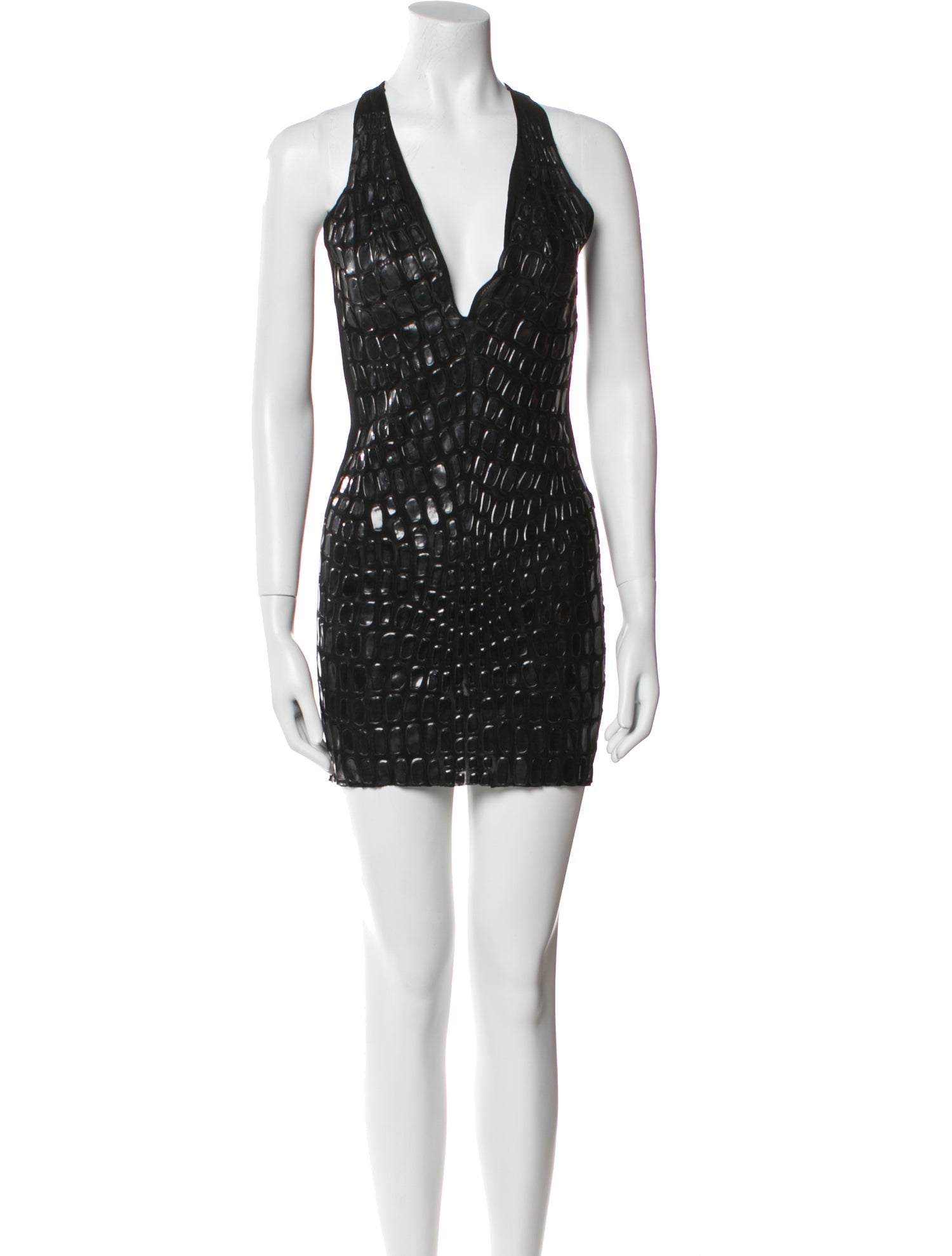 Ema Savahl V-Neck Mini Dress