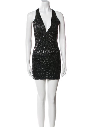 Ema Savahl V-Neck Mini Dress