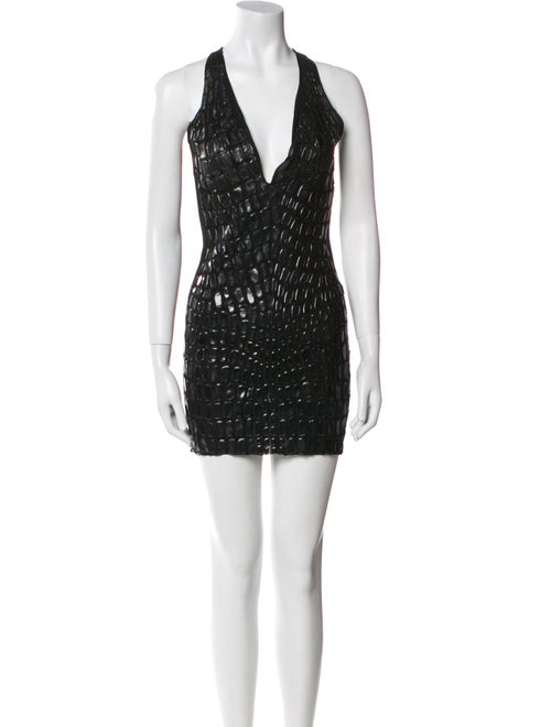 Ema Savahl V-Neck Mini Dress