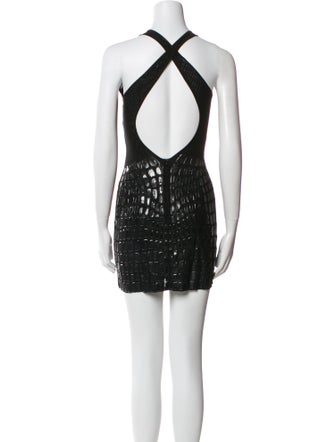 Ema Savahl V-Neck Mini Dress