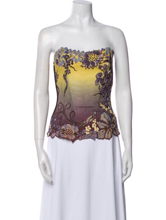 Ema Savahl Nylon Printed Top