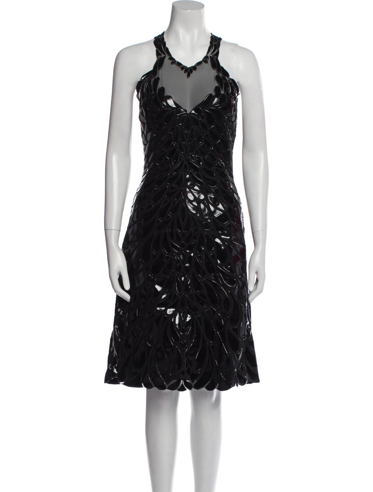 Ema Savahl V-Neck Knee-Length Dress