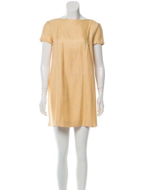Emilia Wickstead Woven Tent Dress Beige