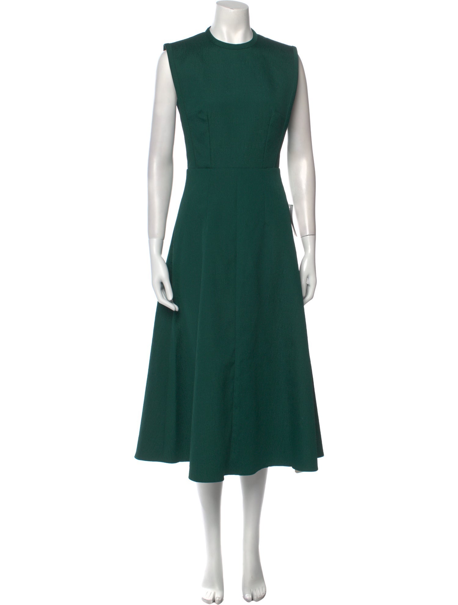 Emilia Wickstead Crew Neck Long Dress - Green Dresses, Clothing - EMW23970 | The RealReal Emilia Wickstead Crew Neck Long Dress - Green Dresses, Clothing - EMW23970 | The RealReal