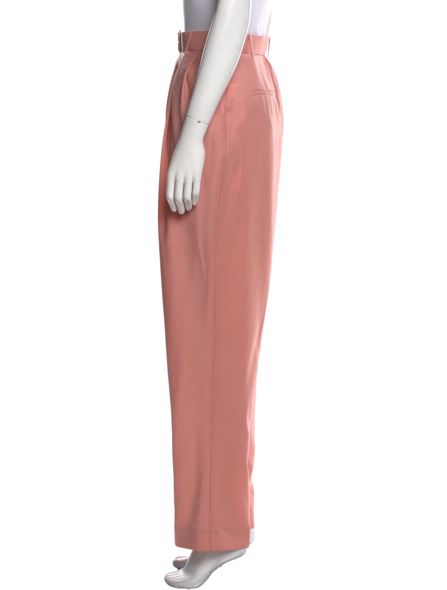 Emilia Wickstead Virgin Wool Straight Leg Pants