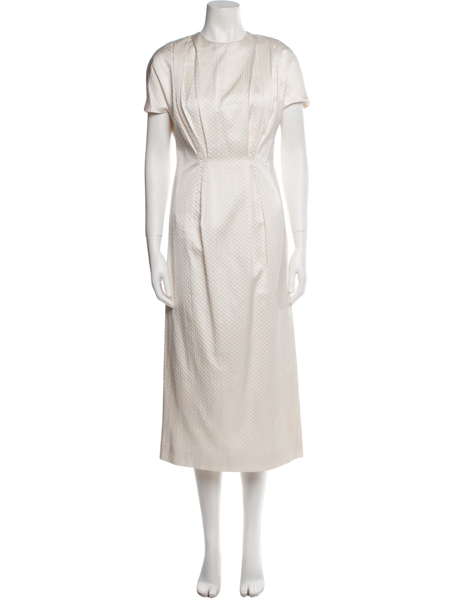 Emilia Wickstead Crew Neck Long Dress