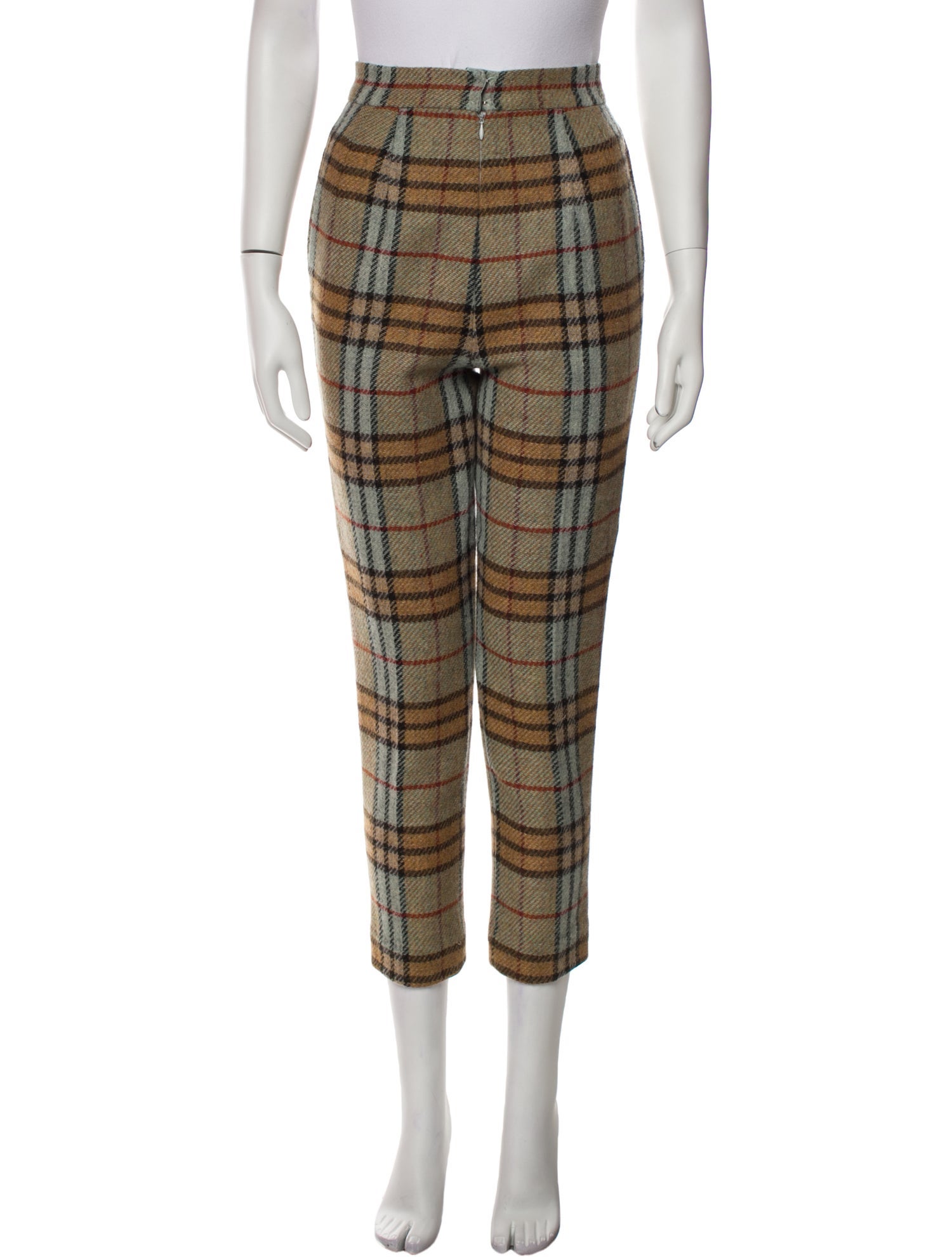 Emilia Wickstead Silk Skinny Leg Pants