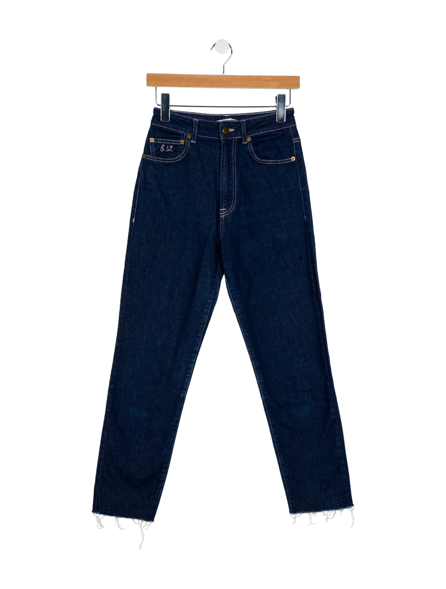 Emilia Wickstead High-Rise Skinny Leg Jeans