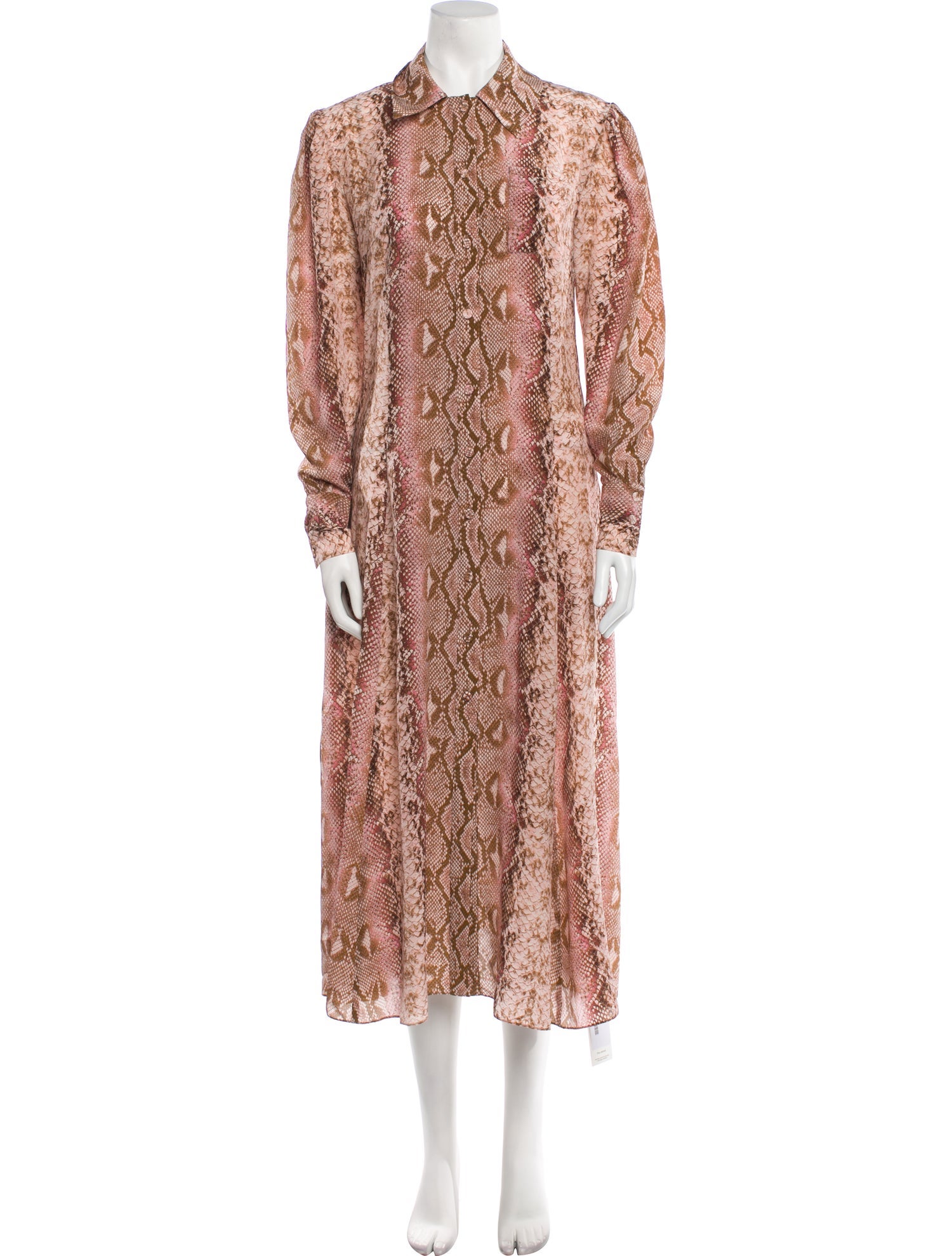 emilia wickstead brown dress Carita Knit In Chocolate Brown Merino Wool | Emilia Wickstead main image 1