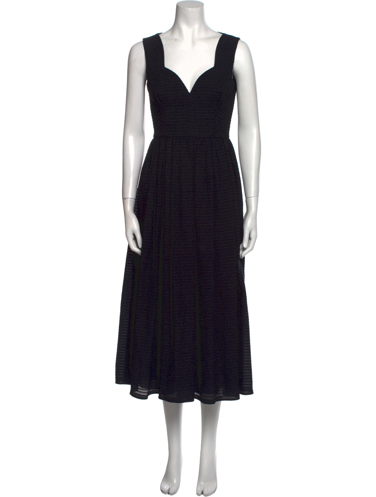 Emilia Wickstead V-Neck Long Dress