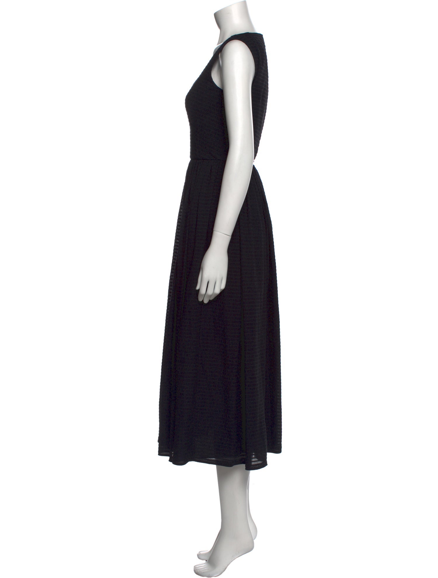Emilia Wickstead V-Neck Long Dress