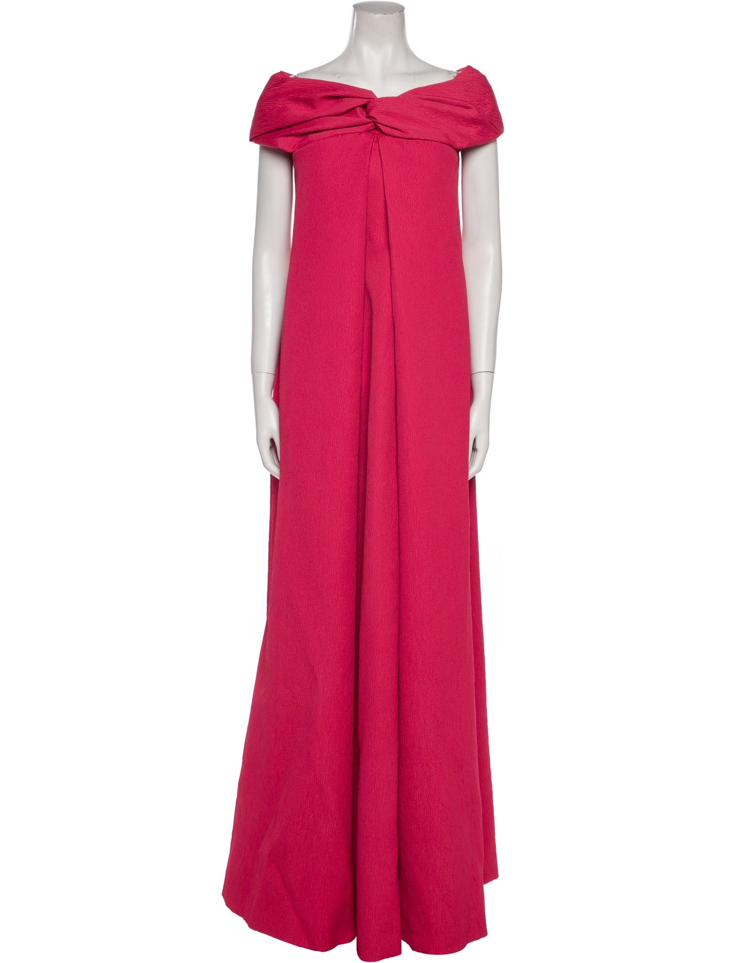 Emilia Wickstead Off-The-Shoulder Long Dress