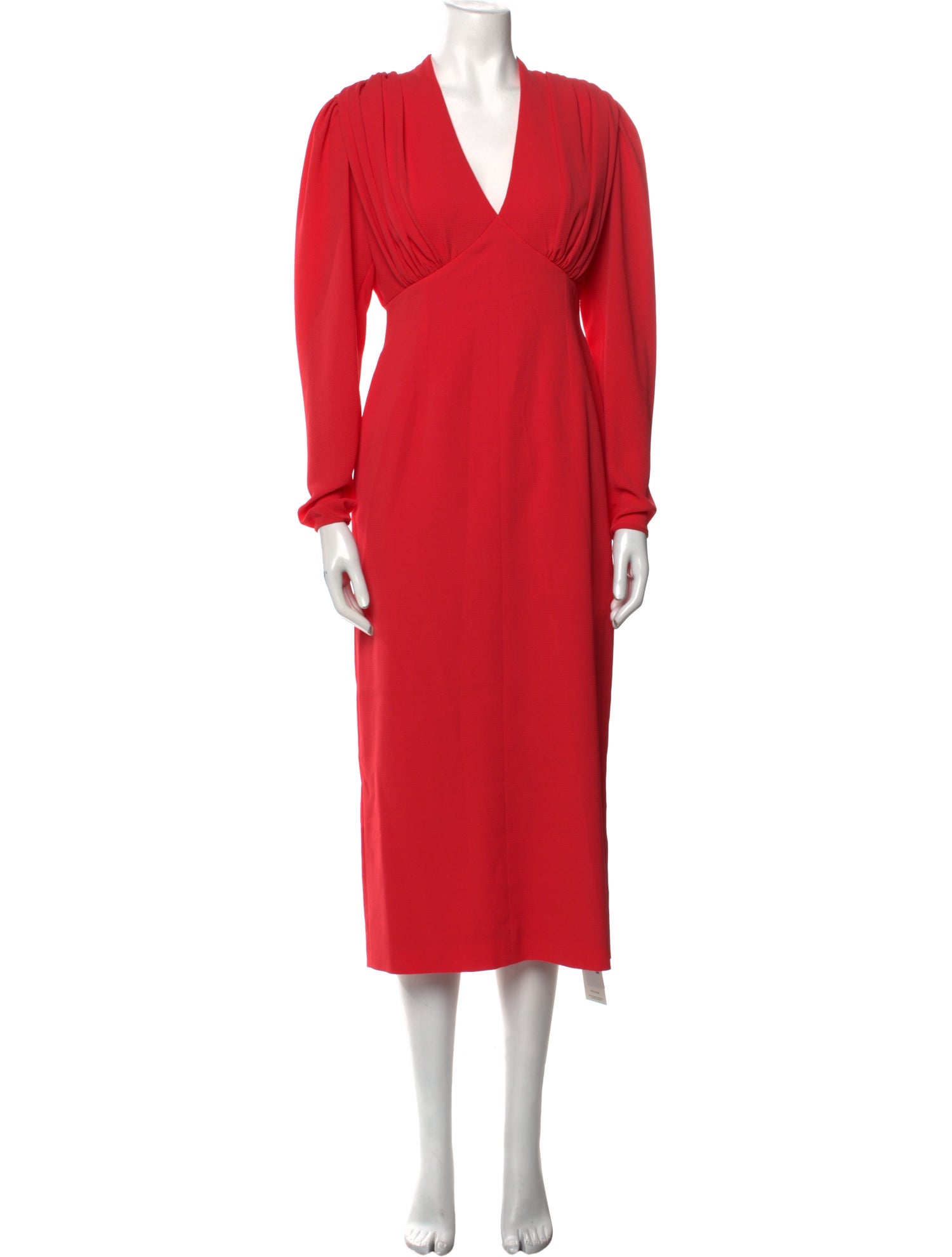 Emilia Wickstead V-Neck Long Dress w/ Tags