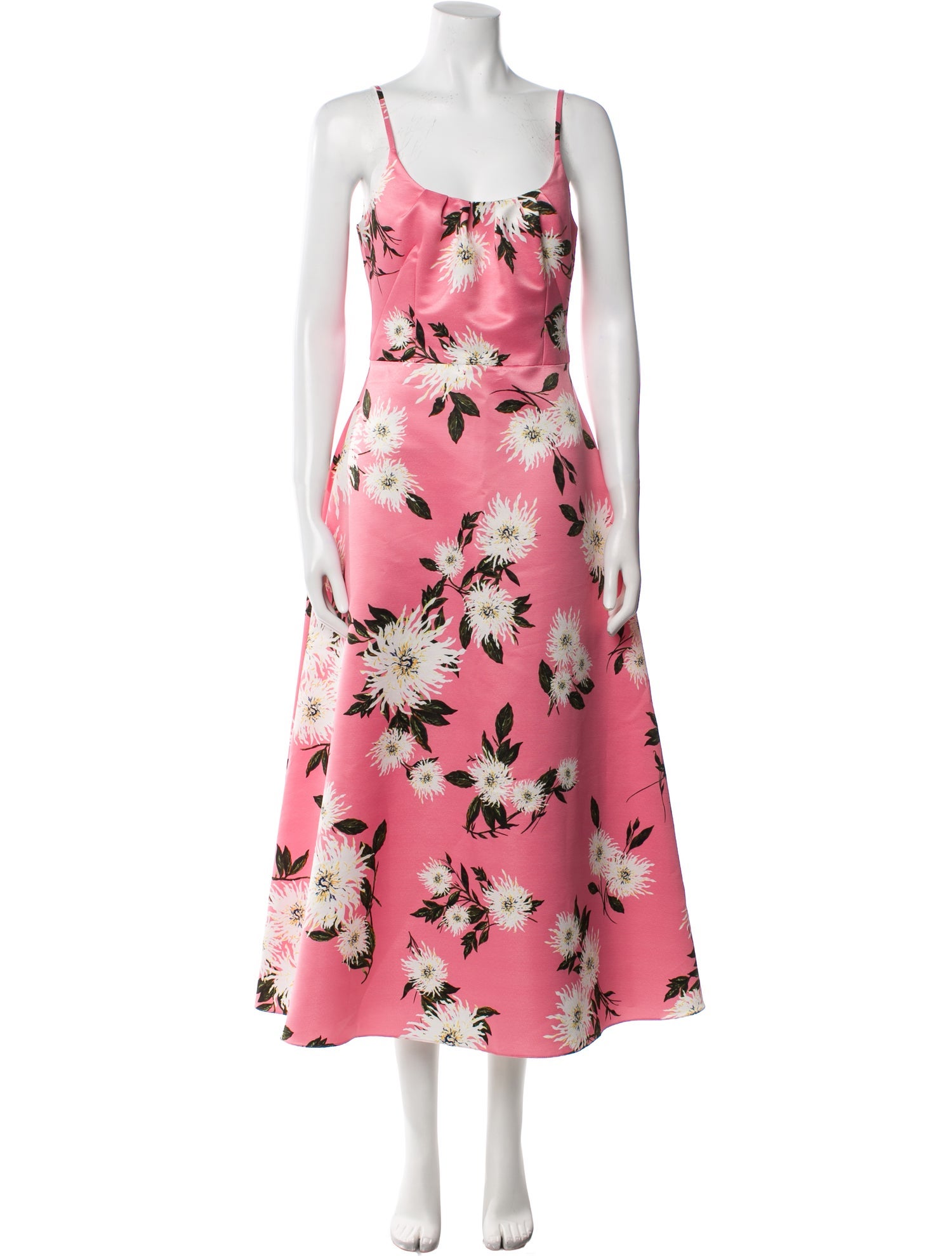 Emilia Wickstead Floral Print Long Dress