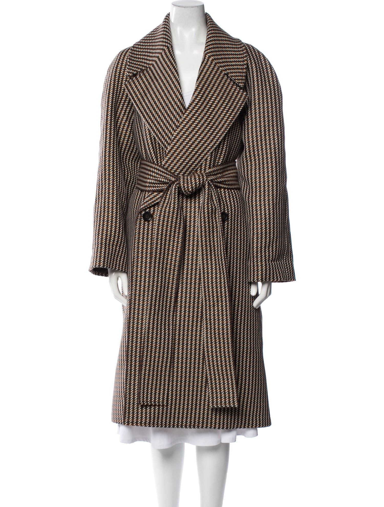 Emilia Wickstead Houndstooth Print Coat